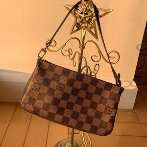 Louis Vuitton - wristlet - Damier print - Made in France